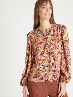Blouse manches bouffantes