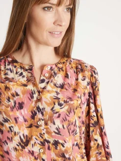 Blouse manches bouffantes