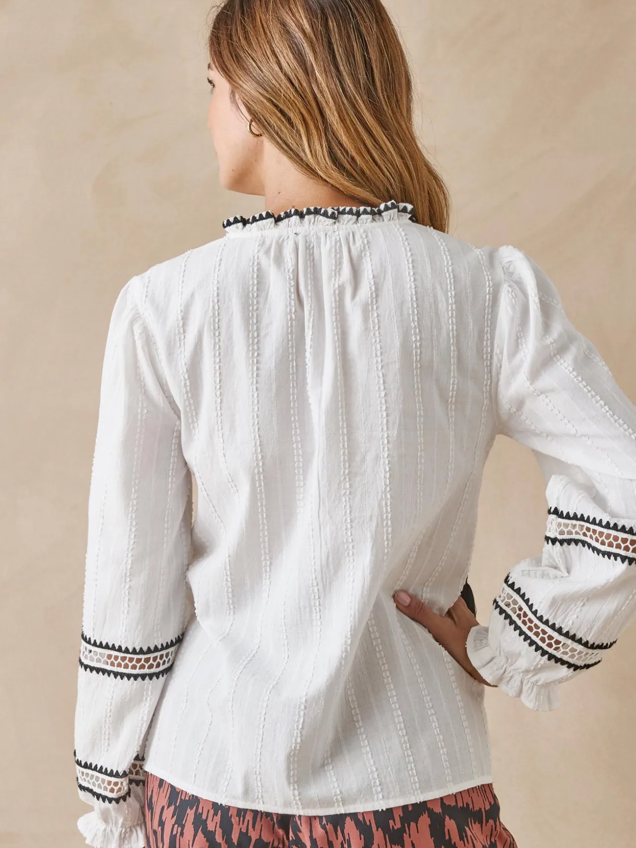 Blouse raffinée fantaisie