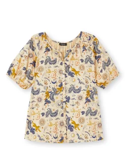 Blouse toute boutonnée