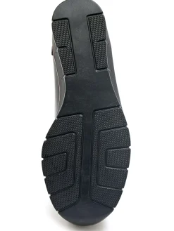 Boots compensées zippées