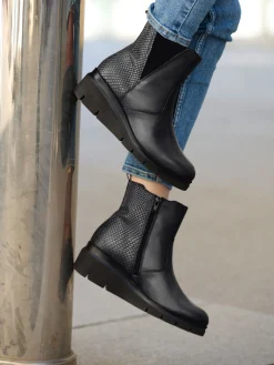 Boots compenséss talon 5 cm