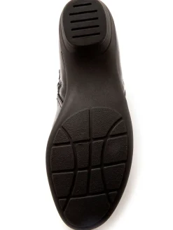 Boots cuir à aérosemelle® extra larges