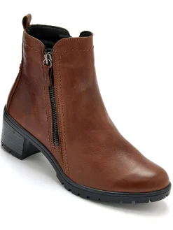 Boots dessus cuir extra larges