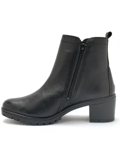 Boots dessus cuir largeur confort