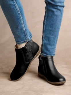 Boots double zip aérosemelle® amovible