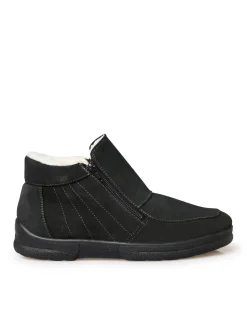 Boots fourrées double zip