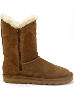 Boots fourrées double zip