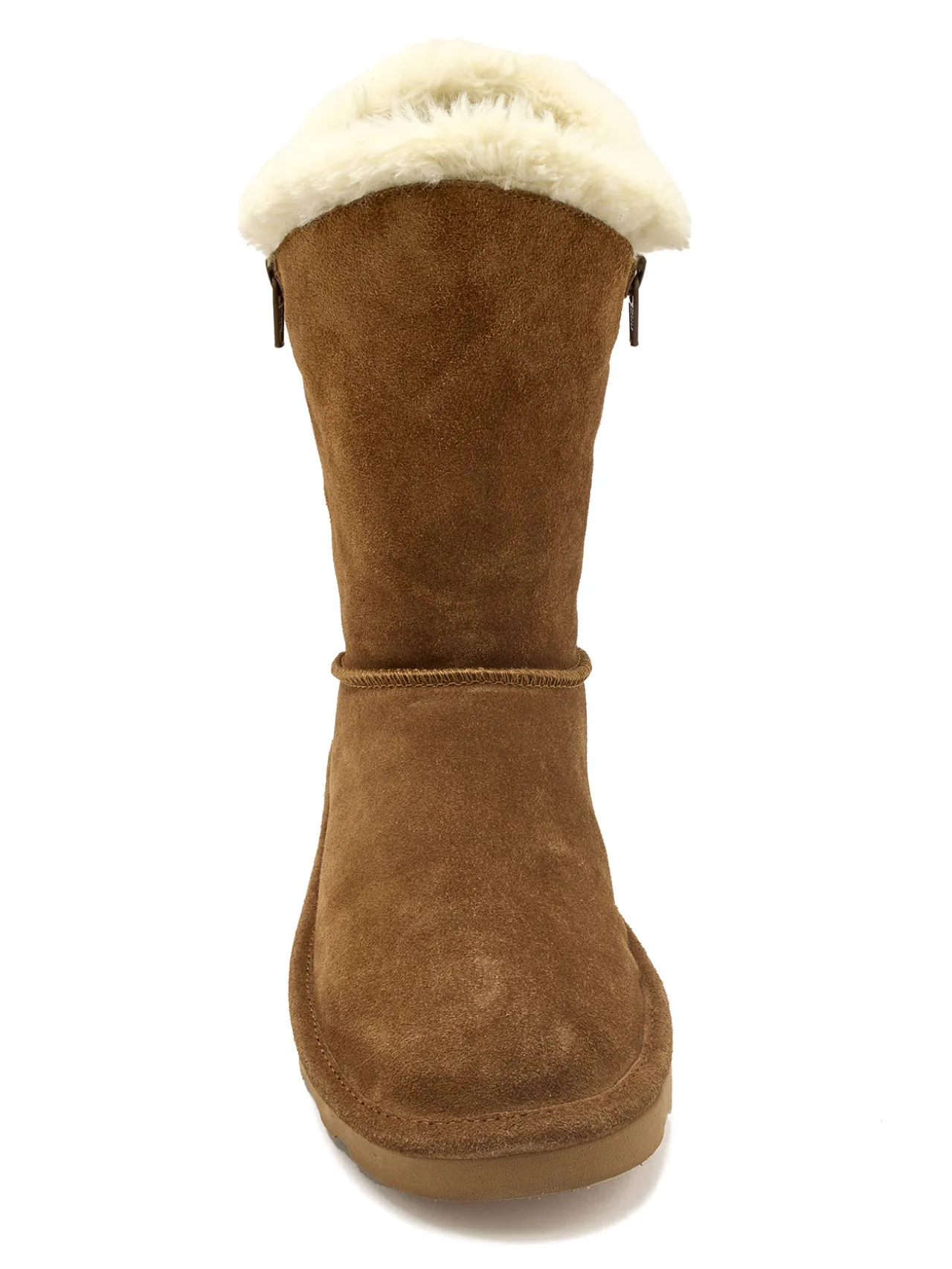 Boots fourrées double zip