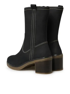 Boots hautes molletonnées