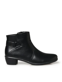 Boots zippées esprit cavalière