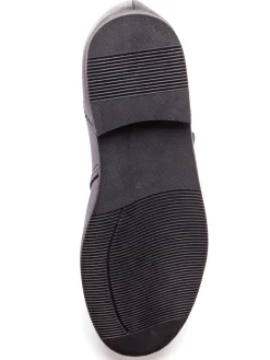 Bottillons cuir fourrés extra larges