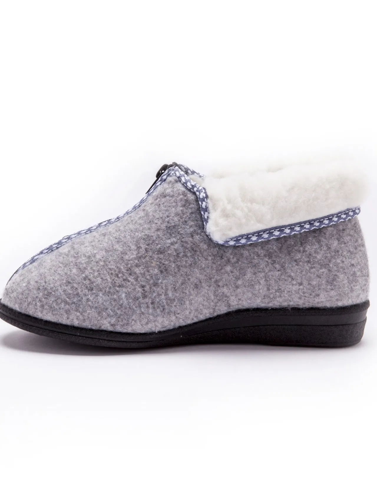 Bottillons fourrés laine majoritaire