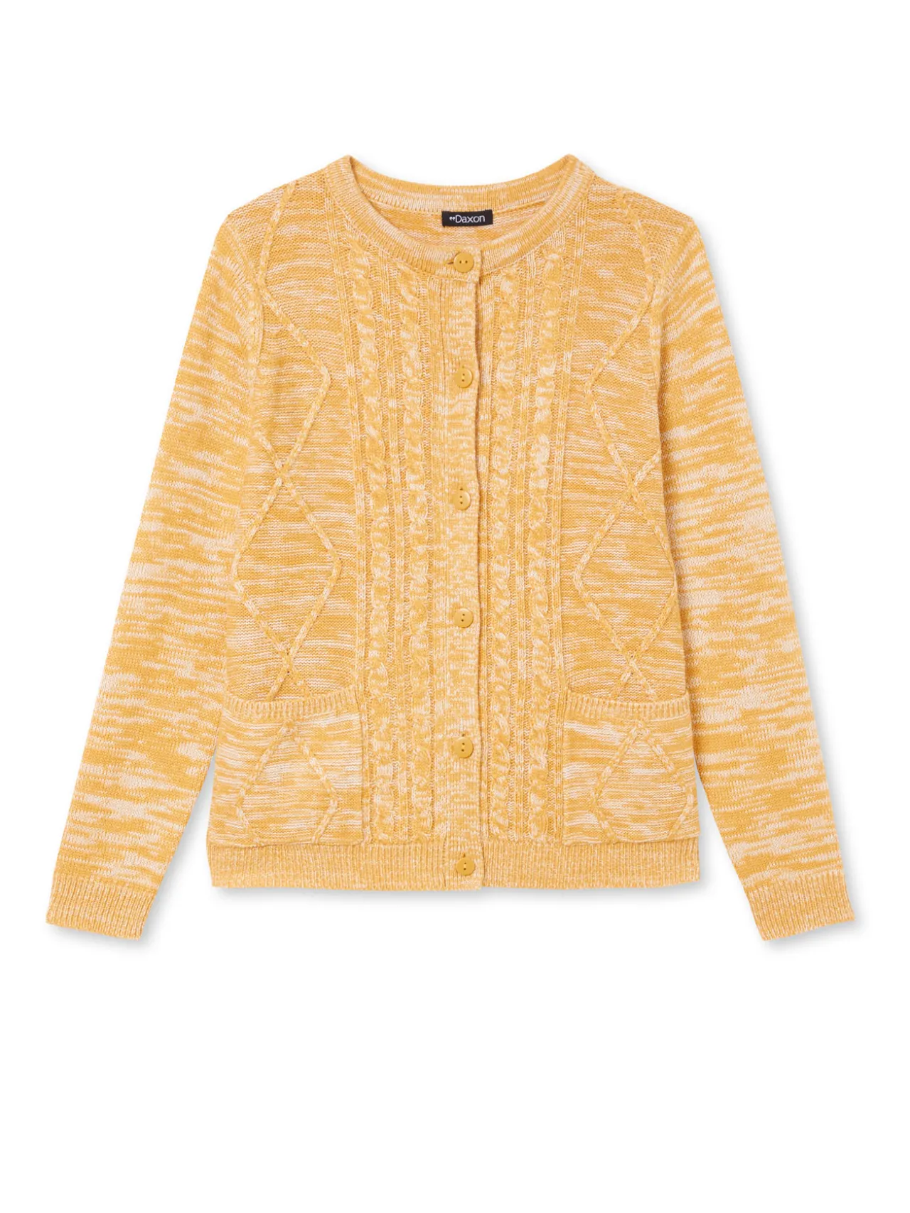 Cardigan en maille torsadée