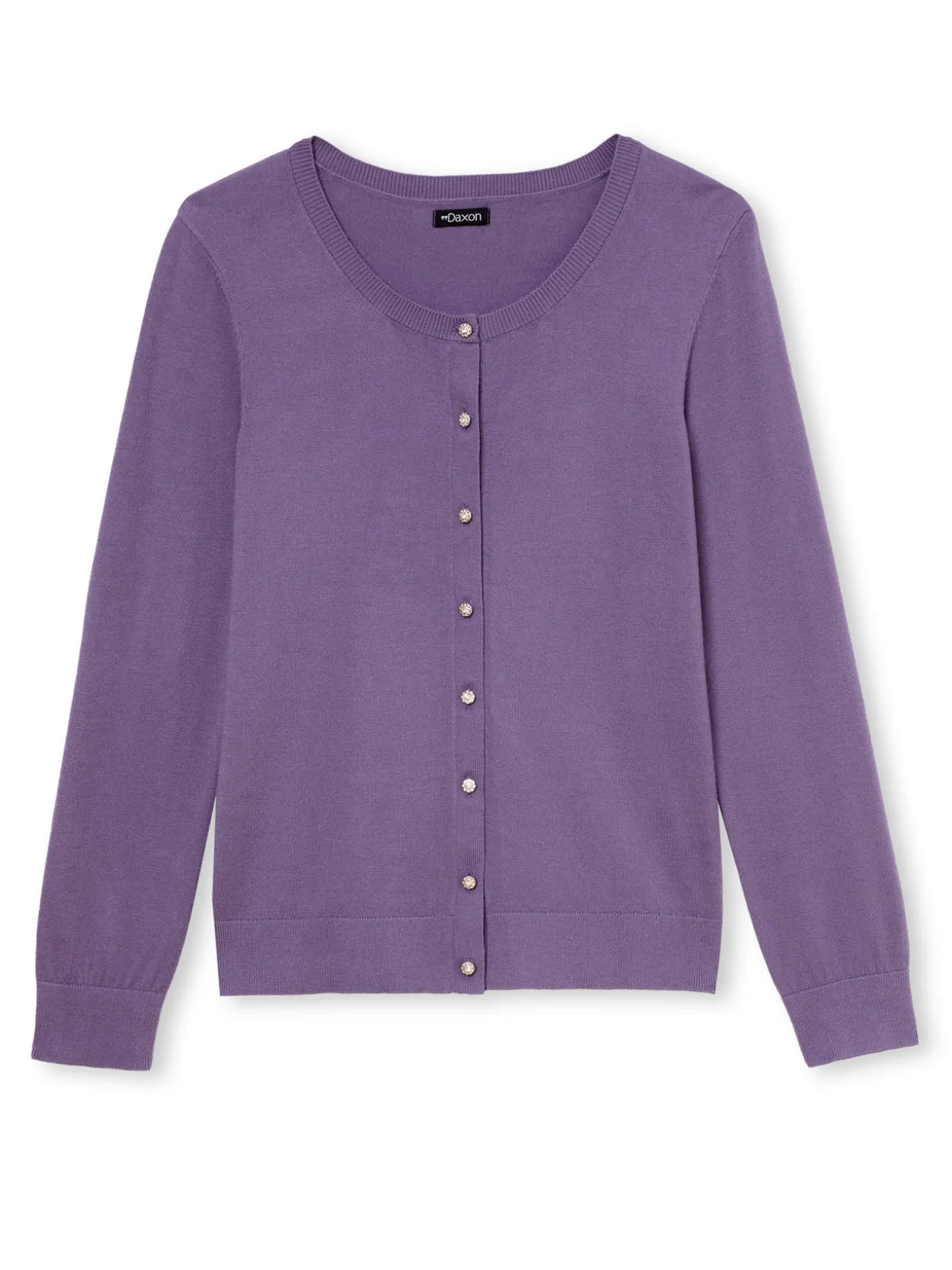 Cardigan élégant boutons-bijoux