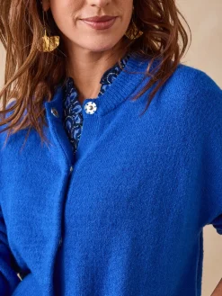 Cardigan poches kangourou