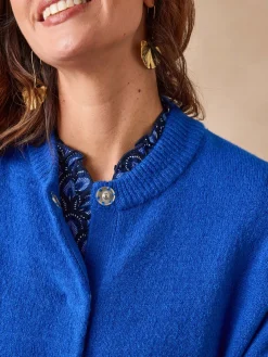 Cardigan poches kangourou