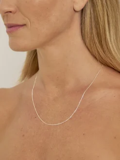 Chaîne maille forçat argent