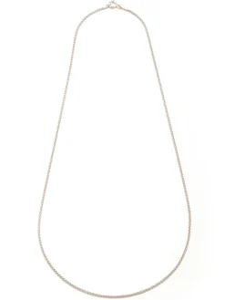 Chaîne maille gourmette argent