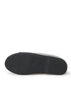 Charentaises entièrement fourrées laine