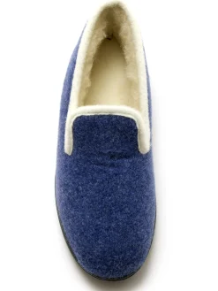 Charentaises fourrées laine