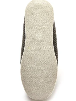 Charentaises fourrées semelle feutre