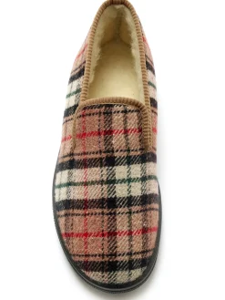 Charentaises mixtes fourrées laine