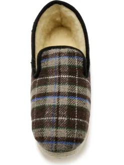 Charentaises mixtes fourrées laine