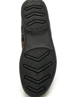 Charentaises mixtes fourrées laine