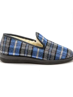 Charentaises mixtes fourrées laine