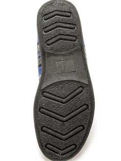 Charentaises mixtes fourrées laine