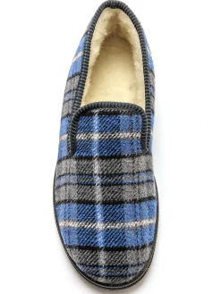 Charentaises mixtes fourrées laine