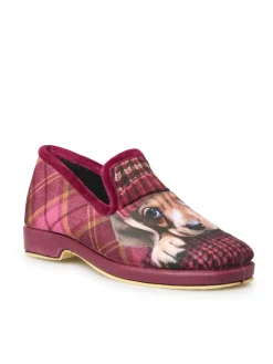 Charentaises motif chat ou chien