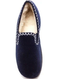 Chaussons fourrés laine majoritaire