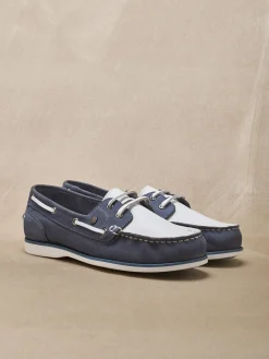 Chaussures bateau cuir