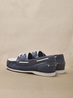 Chaussures bateau cuir