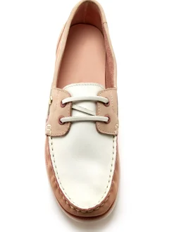 Chaussures bateau cuir