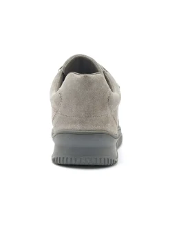 Chaussures cuir à scratch extra-larges