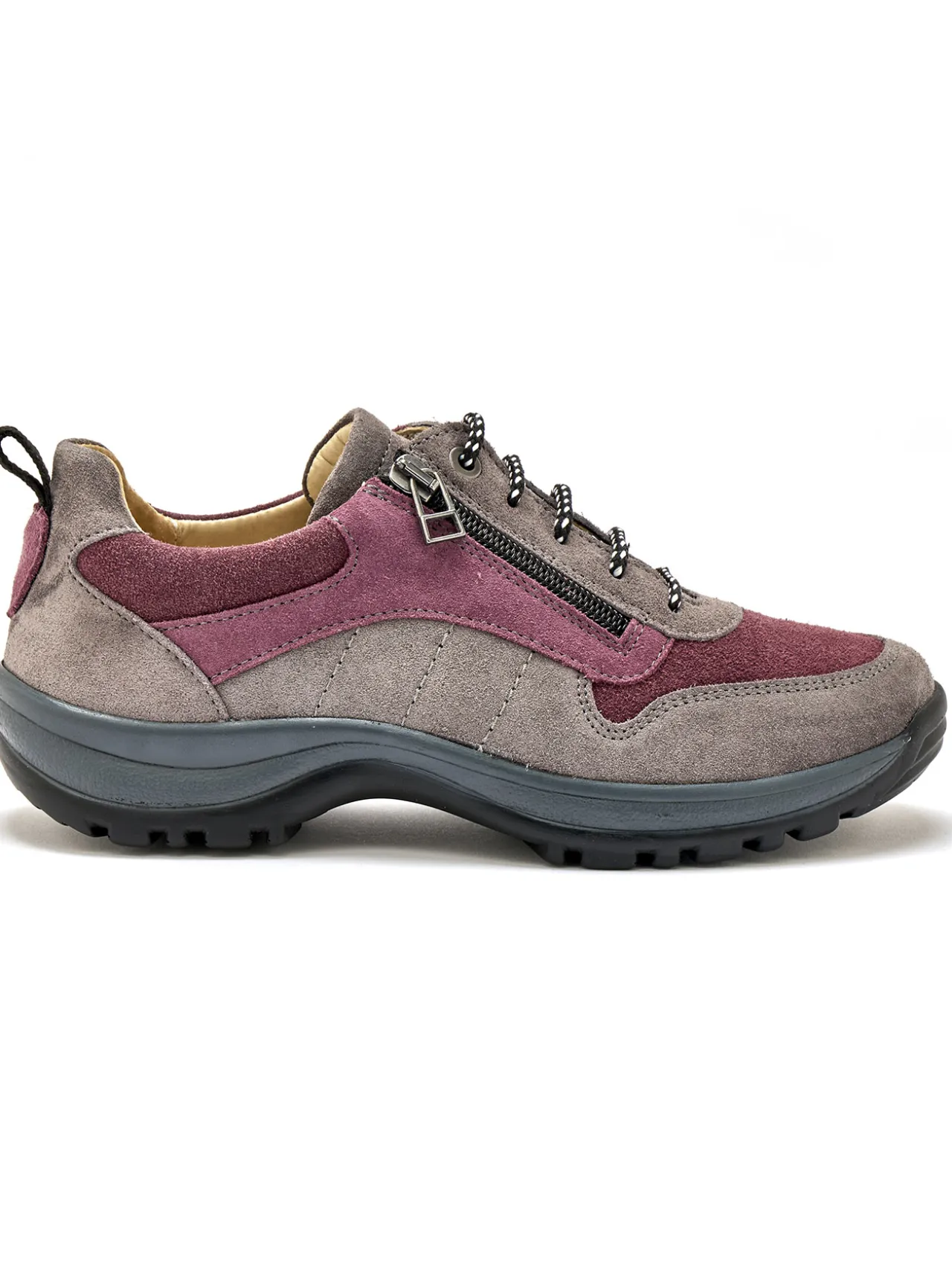 Chaussures de randonnée à lacets et zip