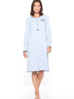 Chemise de nuit courte interlock