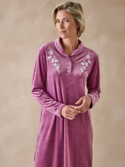 Chemise de nuit en velours