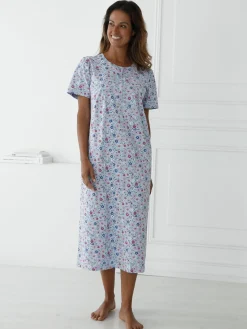 Chemise de nuit maille coton