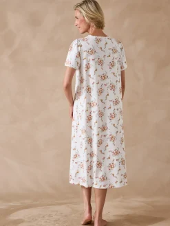 Chemise de nuit maille pur coton