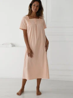 Chemise de nuit plumetis