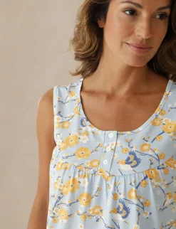 Chemise de nuit sans manches lot de 2