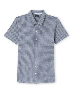 Chemise en maille jacquard