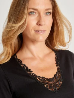 Chemise manches courtes, 10% laine