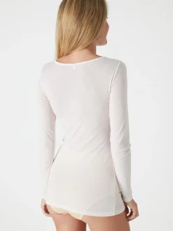 Chemise manches longues avec laine