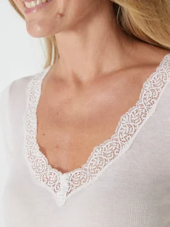 Chemise manches longues avec laine