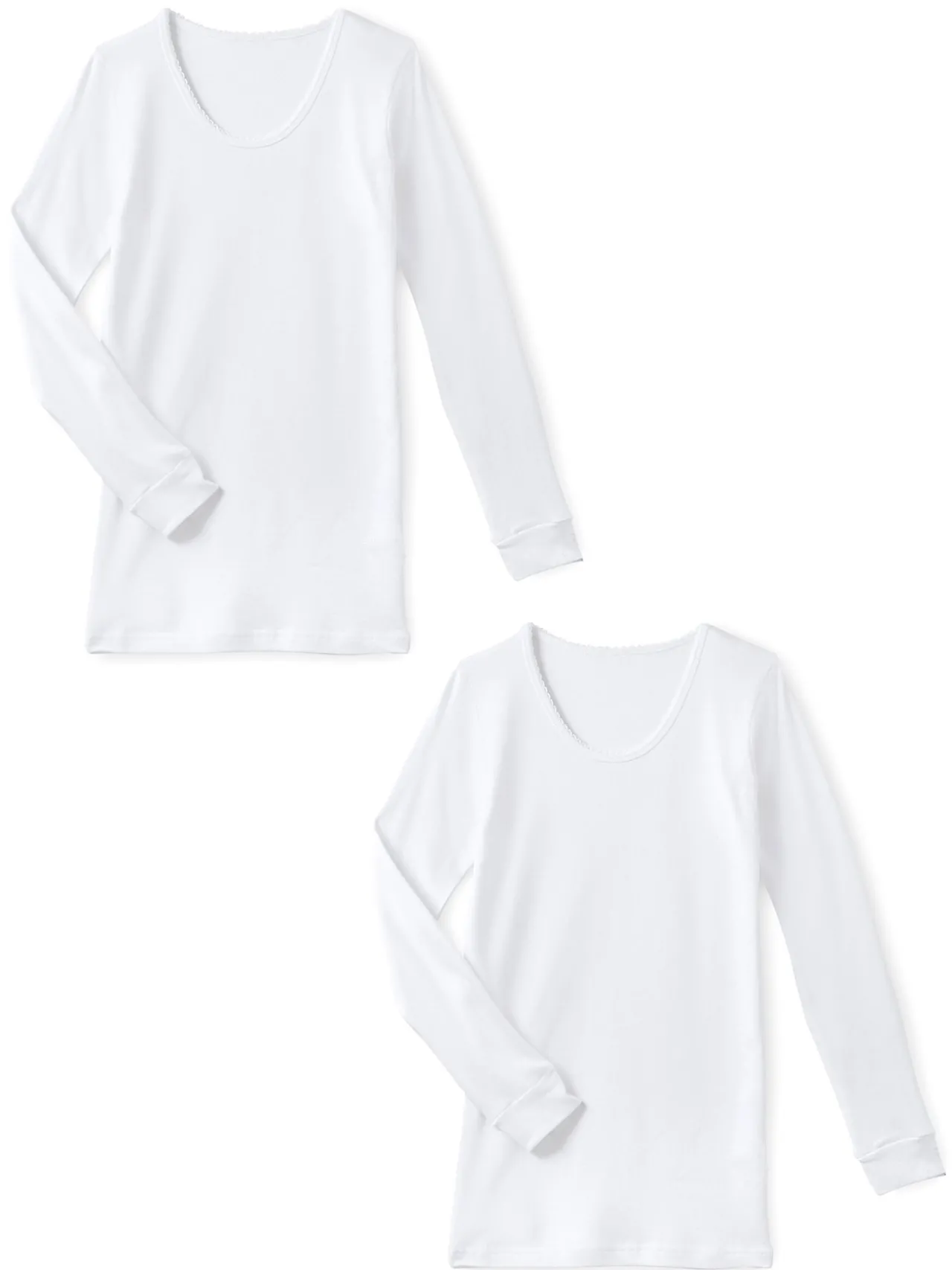 Chemises manches longues lot de 2